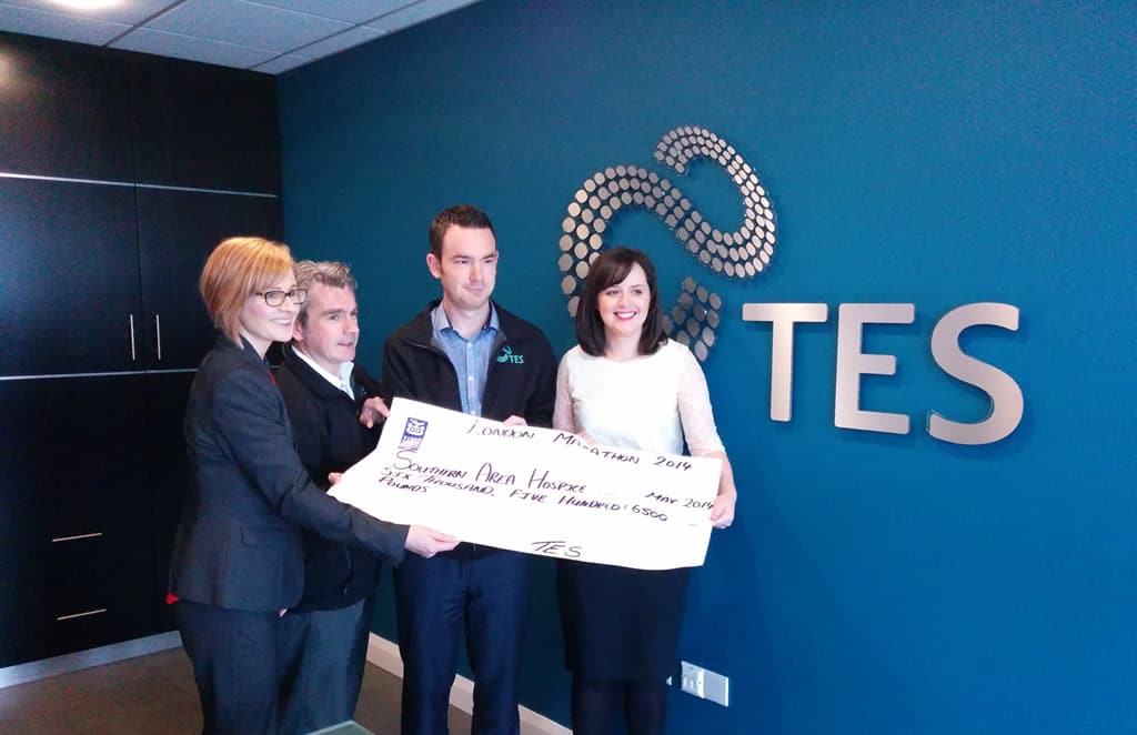 Marathon Fundraising Effort by TES